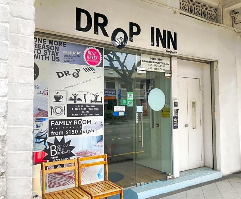 Drop Inn Singapur Exterior foto